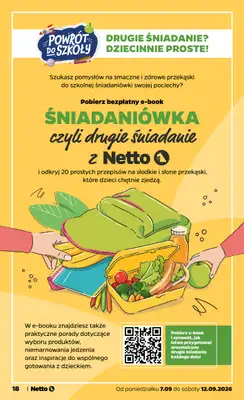 Netto - gazetka promocyjna Gazetka Spożywcza od poniedziałku 07.09 do soboty 12.09 - strona 18