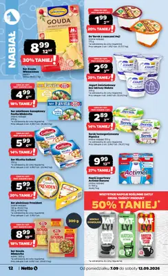 Netto - gazetka promocyjna Gazetka Spożywcza od poniedziałku 07.09 do soboty 12.09 - strona 12