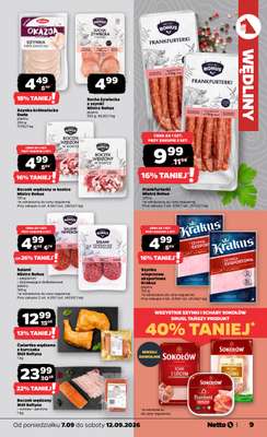 Netto - gazetka promocyjna Gazetka Spożywcza od poniedziałku 07.09 do soboty 12.09 - strona 9
