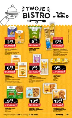 Netto - gazetka promocyjna Gazetka Spożywcza od poniedziałku 07.09 do soboty 12.09 - strona 19