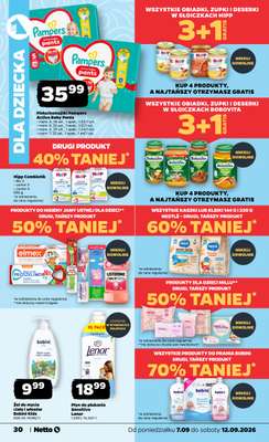 Netto - gazetka promocyjna Gazetka Spożywcza od poniedziałku 07.09 do soboty 12.09 - strona 30