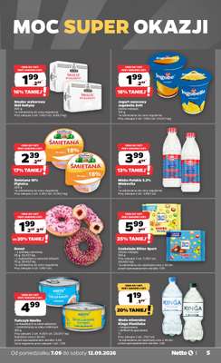 Netto - gazetka promocyjna Gazetka Spożywcza od poniedziałku 07.09 do soboty 12.09 - strona 5
