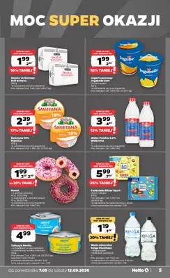 Netto - gazetka promocyjna Gazetka Spożywcza od poniedziałku 07.09 do soboty 12.09 - strona 5