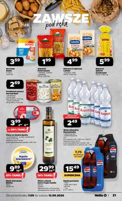 Netto - gazetka promocyjna Gazetka Spożywcza od poniedziałku 07.09 do soboty 12.09 - strona 21