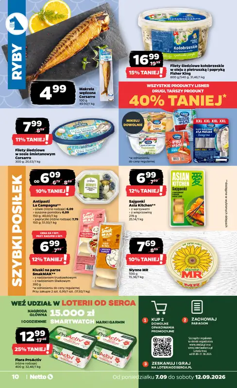 Netto - gazetka promocyjna Gazetka Spożywcza od poniedziałku 07.09 do soboty 12.09 - strona 10