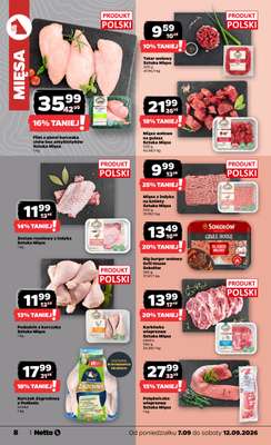 Netto - gazetka promocyjna Gazetka Spożywcza od poniedziałku 07.09 do soboty 12.09 - strona 8