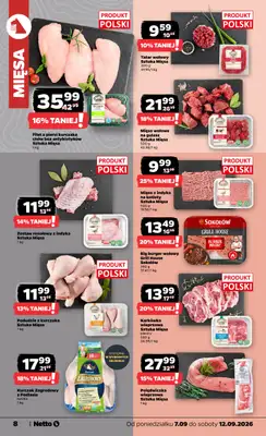 Netto - gazetka promocyjna Gazetka Spożywcza od poniedziałku 07.09 do soboty 12.09 - strona 8