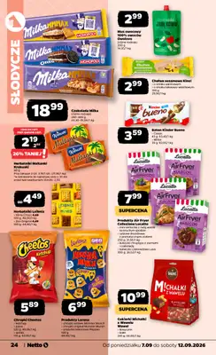 Netto - gazetka promocyjna Gazetka Spożywcza od poniedziałku 07.09 do soboty 12.09 - strona 24