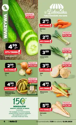 Netto - gazetka promocyjna Gazetka Spożywcza od poniedziałku 07.09 do soboty 12.09 - strona 6