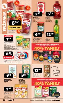 Netto - gazetka promocyjna Gazetka Spożywcza od poniedziałku 07.09 do soboty 12.09 - strona 20