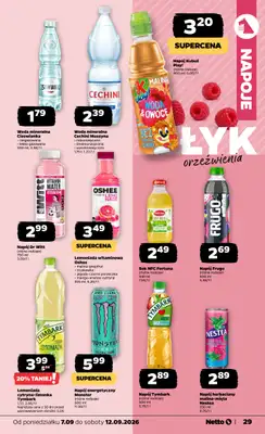 Netto - gazetka promocyjna Gazetka Spożywcza od poniedziałku 07.09 do soboty 12.09 - strona 29