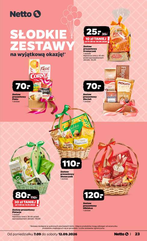 Netto - gazetka promocyjna Gazetka Spożywcza od poniedziałku 07.09 do soboty 12.09 - strona 23