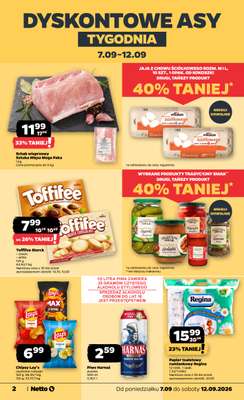 Netto - gazetka promocyjna Gazetka Spożywcza od poniedziałku 07.09 do soboty 12.09 - strona 2