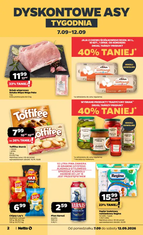 Netto - gazetka promocyjna Gazetka Spożywcza   - strona 2
