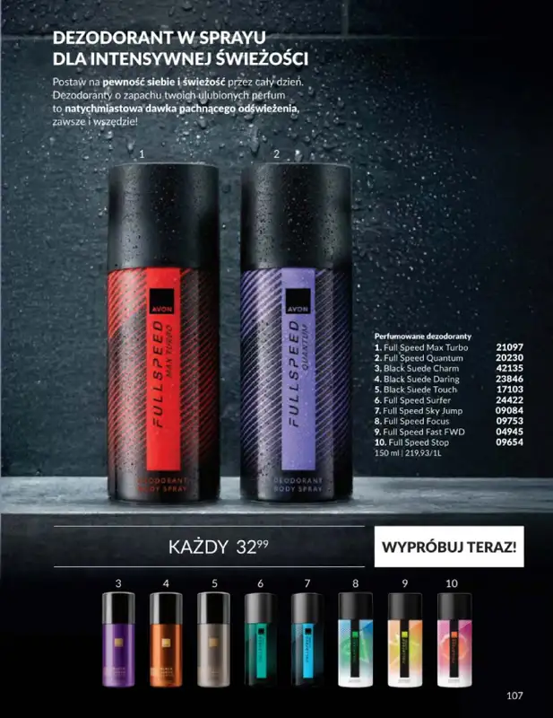AVON - gazetka promocyjna Katalog Wrzesień 2026 od piątku 04.09 do środy 30.09 - strona 107