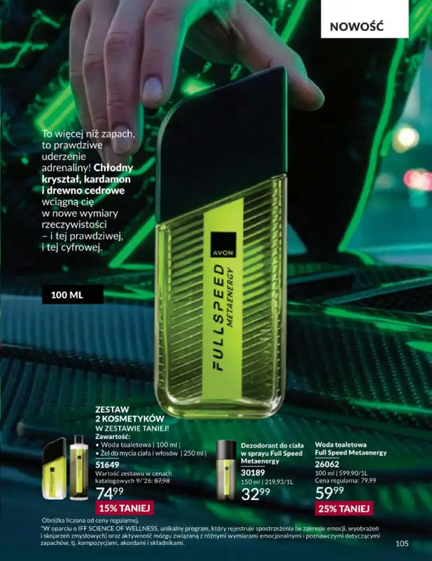 AVON - gazetka promocyjna Katalog Wrzesień 2026 od piątku 04.09 do środy 30.09 - strona 105
