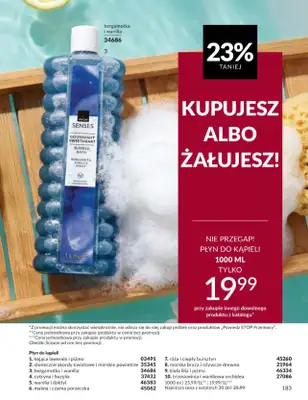 AVON - gazetka promocyjna Katalog Wrzesień 2026 od piątku 04.09 do środy 30.09 - strona 183