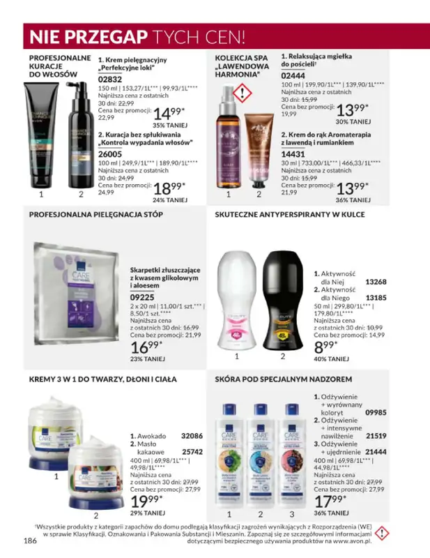 AVON - gazetka promocyjna Katalog Wrzesień 2026 od piątku 04.09 do środy 30.09 - strona 186