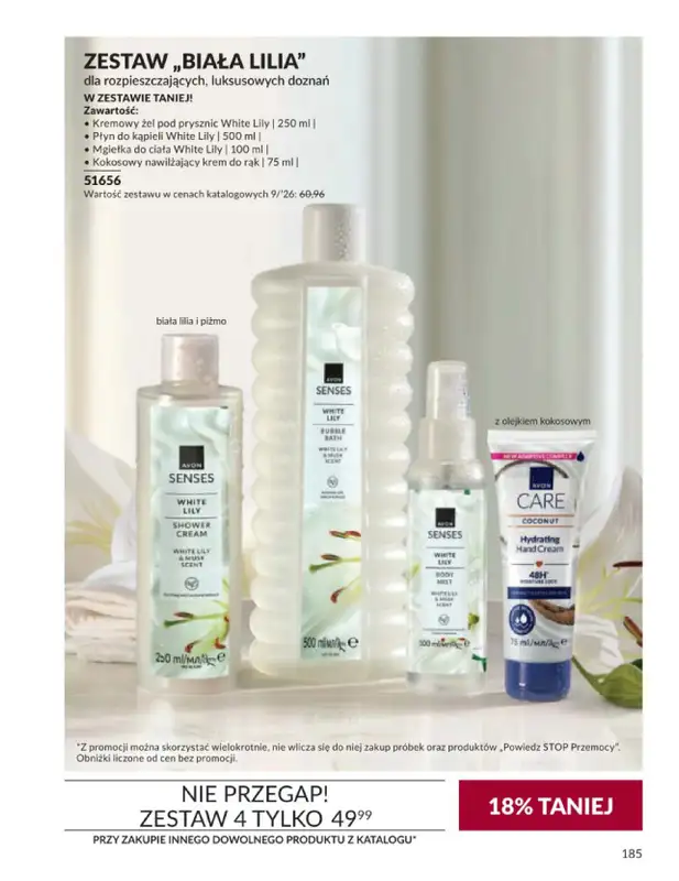 AVON - gazetka promocyjna Katalog Wrzesień 2026 od piątku 04.09 do środy 30.09 - strona 185