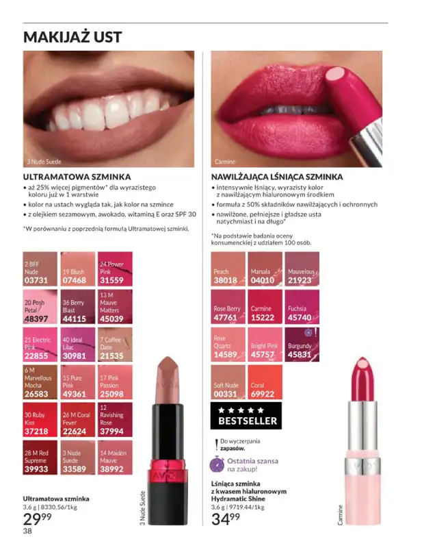 AVON - gazetka promocyjna Katalog Wrzesień 2026 od piątku 04.09 do środy 30.09 - strona 38