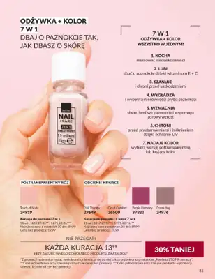 AVON - gazetka promocyjna Katalog Wrzesień 2026 od piątku 04.09 do środy 30.09 - strona 31
