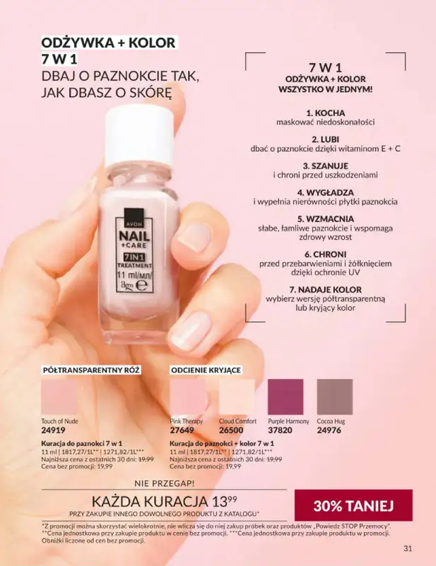 AVON - gazetka promocyjna Katalog Wrzesień 2026 od piątku 04.09 do środy 30.09 - strona 31
