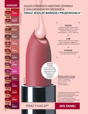 AVON - gazetka promocyjna Katalog Wrzesień 2026 od piątku 04.09 do środy 30.09 - strona 32