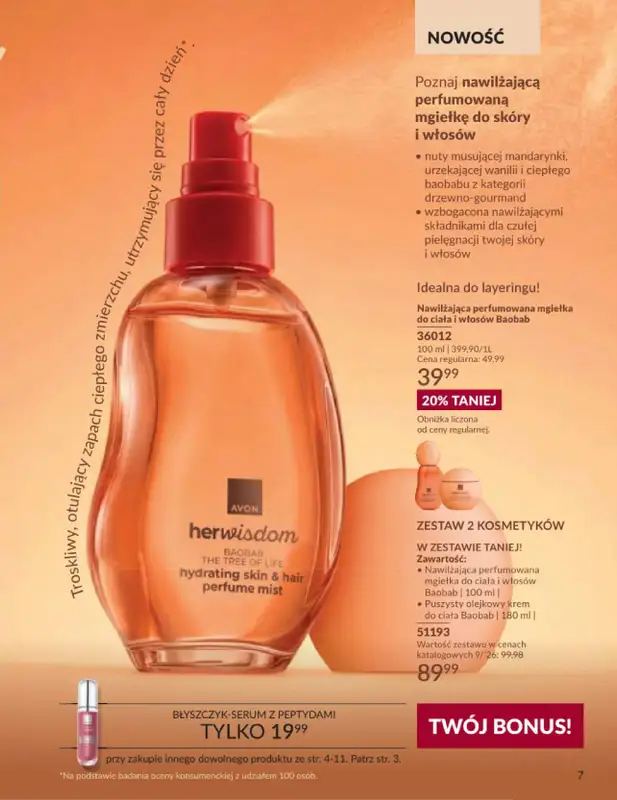 AVON - gazetka promocyjna Katalog Wrzesień 2026 od piątku 04.09 do środy 30.09 - strona 7