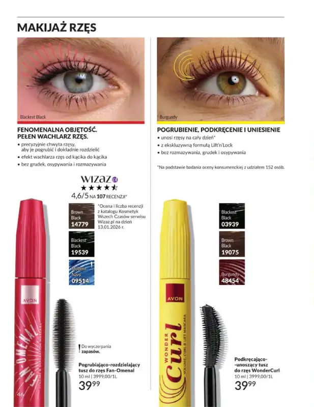AVON - gazetka promocyjna Katalog Wrzesień 2026 od piątku 04.09 do środy 30.09 - strona 46