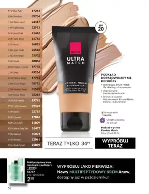 AVON - gazetka promocyjna Katalog Wrzesień 2026 od piątku 04.09 do środy 30.09 - strona 56