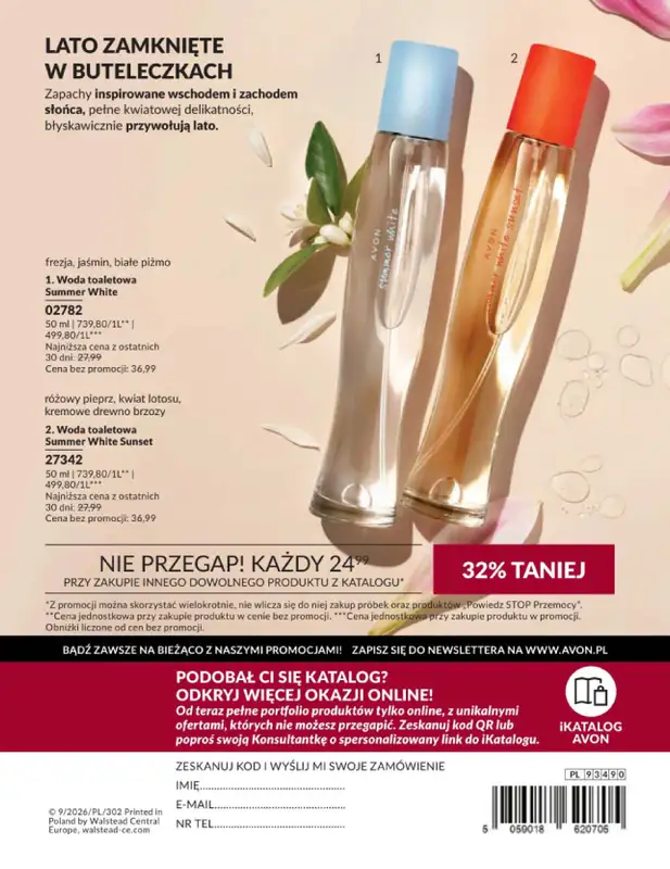 AVON - gazetka promocyjna Katalog Wrzesień 2026 od piątku 04.09 do środy 30.09 - strona 196