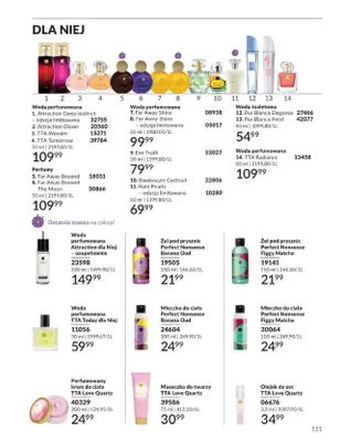 AVON - gazetka promocyjna Katalog Wrzesień 2026 od piątku 04.09 do środy 30.09 - strona 111