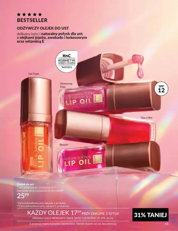 AVON - gazetka promocyjna Katalog Wrzesień 2026 od piątku 04.09 do środy 30.09 - strona 43