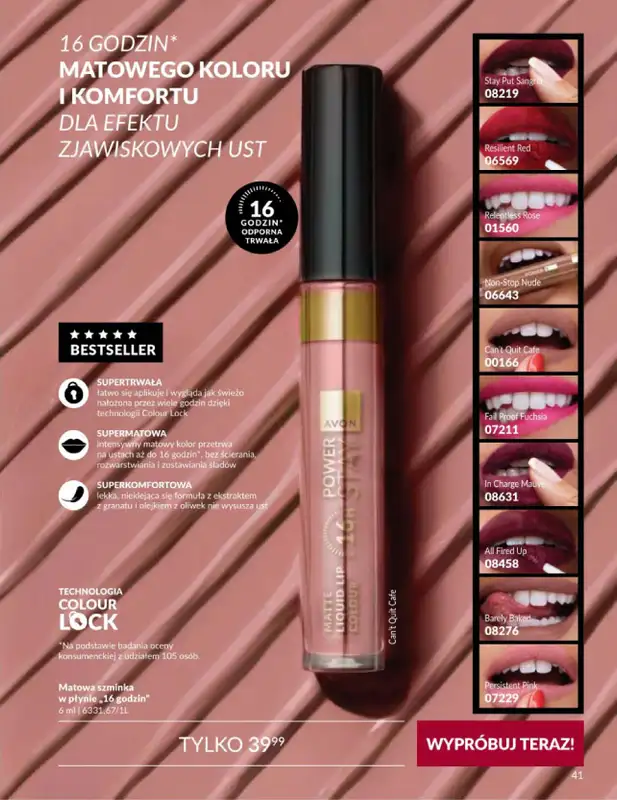 AVON - gazetka promocyjna Katalog Wrzesień 2026 od piątku 04.09 do środy 30.09 - strona 41