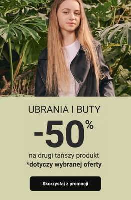 Smyk - gazetka promocyjna Ubrania i buty: -50% na drugi tańszy produkt od piątku 04.09 do soboty 05.09