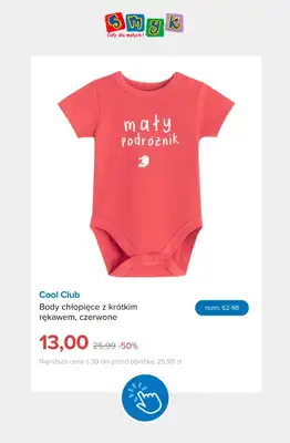 Smyk - gazetka promocyjna Ubrania i buty: -50% na drugi tańszy produkt od piątku 04.09 do soboty 05.09 - strona 8
