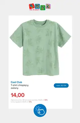 Smyk - gazetka promocyjna Ubrania i buty: -50% na drugi tańszy produkt od piątku 04.09 do soboty 05.09 - strona 9