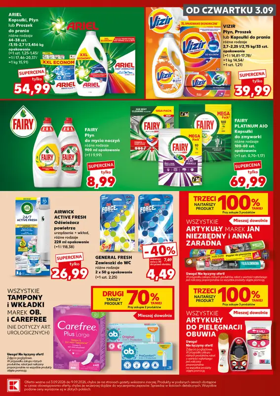 Kaufland - gazetka promocyjna Mocny Start od poniedziałku 07.09 do środy 09.09 - strona 23