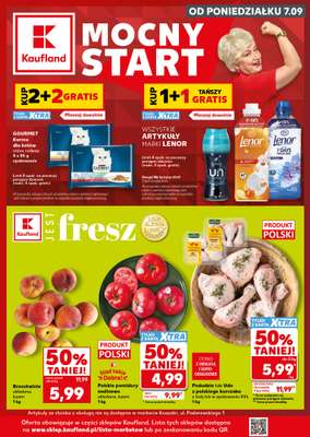 Kaufland - gazetka promocyjna Mocny Start od poniedziałku 07.09 do środy 09.09