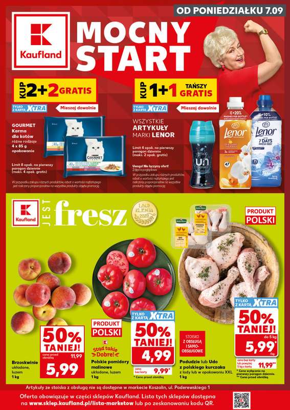 Kaufland - gazetka promocyjna Mocny Start od poniedziałku 07.09 do środy 09.09