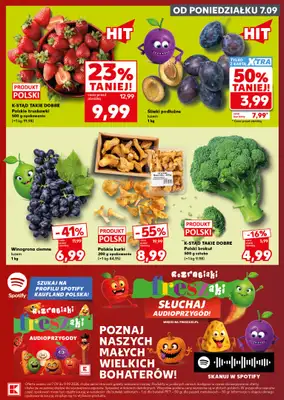 Kaufland - gazetka promocyjna Mocny Start od poniedziałku 07.09 do środy 09.09 - strona 3