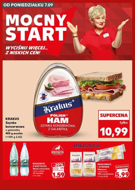Kaufland - gazetka promocyjna Mocny Start od poniedziałku 07.09 do środy 09.09 - strona 4