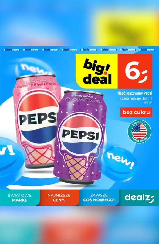 Dealz - gazetka promocyjna Odkryj nowości! od poniedziałku 07.09 do środy 09.09