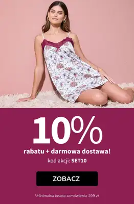 bonprix - gazetka promocyjna 10% rabatu + darmowa dostawa z KODEM! od piątku 04.09 do niedzieli 06.09