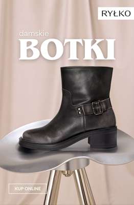 Ryłko - gazetka promocyjna Botki damskie od soboty 05.09 