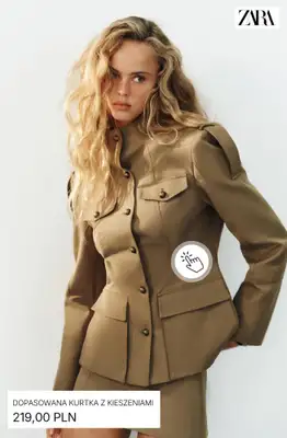 Zara - gazetka promocyjna Kurtki na chłodne dni od piątku 04.09  - strona 9