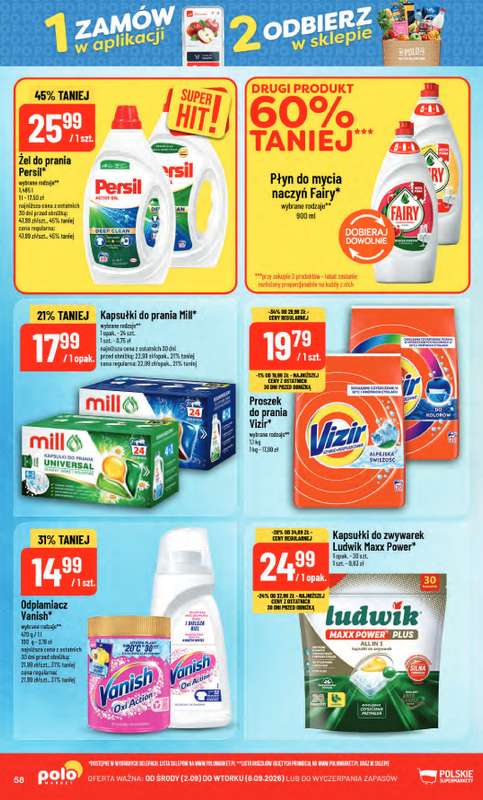 POLOmarket - gazetka promocyjna Gazetka od środy 02.09 do wtorku 08.09 - strona 58