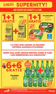 POLOmarket - gazetka promocyjna Gazetka od środy 02.09 do wtorku 08.09 - strona 4