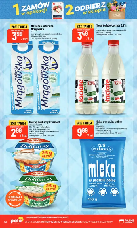 POLOmarket - gazetka promocyjna Gazetka od środy 02.09 do wtorku 08.09 - strona 26