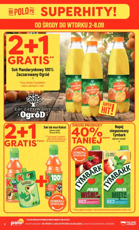 POLOmarket - gazetka promocyjna Gazetka od środy 02.09 do wtorku 08.09 - strona 8